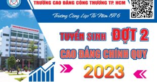Trường Cao đẳng Công Thương thành phố Hồ Chí Minh thông báo nhận hồ sơ xét tuyển đợt 2 năm học 2023