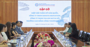 GIAO LƯU, KẾT NỐI HOẠT ĐỘNG GIỮA TRƯỜNG CAO ĐẲNG CÔNG THƯƠNG TP.HCM VÀ HIỆP HỘI ĐÀO TẠO THẨM MỸ HÀN QUỐC – CƠ HỘI NGÀNH NGHỀ MỚI