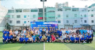 KHAI MẠC GIẢI BÓNG ĐÁ SINH VIÊN KHOA ĐIỆN – ĐIỆN TỬ HITC NĂM HỌC 2024 – 2025