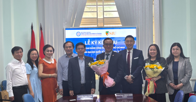 LỄ KÝ KẾT BIÊN BẢN GHI NHỚ MOU GIỮA TRƯỜNG CAO ĐẲNG CÔNG THƯƠNG TP.HCM VÀ TRƯỜNG ĐẠI HỌC QUỐC TẾ SHINAWATRA, THÁI LAN