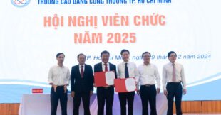 TRƯỜNG CAO ĐẲNG C&Ocirc;NG THƯƠNG TP.HCM TỔ CHỨC TH&Agrave;NH C&Ocirc;NG HỘI NGHỊ VI&Ecirc;N CHỨC NĂM 2025
