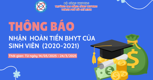 Thông báo nhận hoàn tiền mua BHYT do đóng trùng của sinh viên năm học 2020-2021