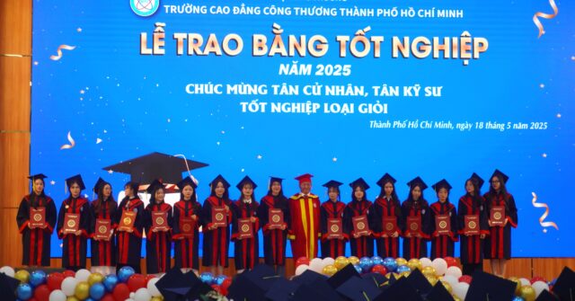 Lễ Tốt Nghiệp Tân Cử Nhân, Tân Kỹ Sư 2025 – Đợt 1: Dấu Ấn Trưởng Thành Tại Trường Cao đẳng Công Thương TP.HCM