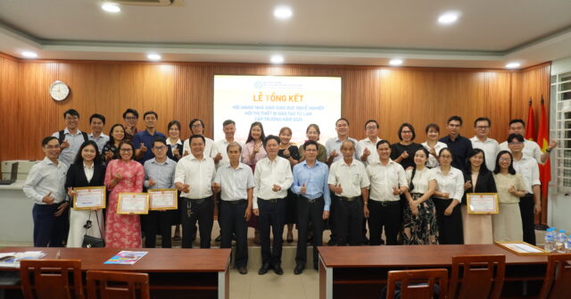 Trường Cao đẳng Công Thương TP.HCM tổ chức Lễ Tổng kết Hội giảng Nhà giáo Giáo dục nghề nghiệp cấp Trường năm 2025
