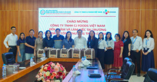Trường Cao đẳng Công Thương TP.HCM làm việc cùng Công Ty TNHH CJ Food Việt Nam