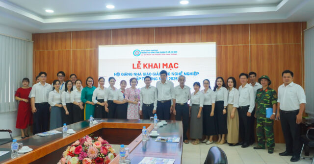 Trường Cao đẳng Công Thương TP.HCM khai mạc Hội giảng Nhà giáo Giáo dục nghề nghiệp cấp trường năm 2025