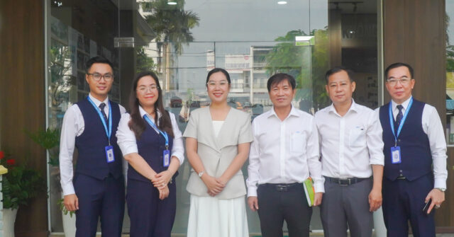 Trường Cao đẳng C&ocirc;ng Thương TP.HCM l&agrave;m việc với doanh nghiệp JW Marriott H&ograve;n Tre Nha Trang Resort